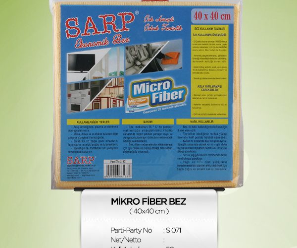 MIKROFIBER BEZ 40x40